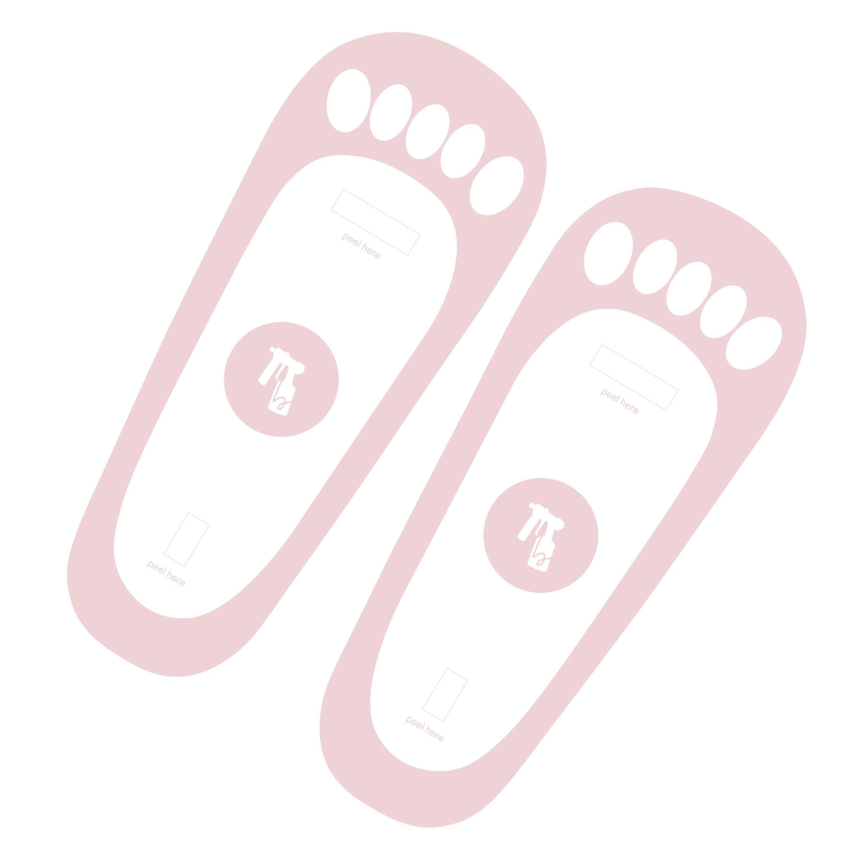 Sticky Feet • 100 Pairs