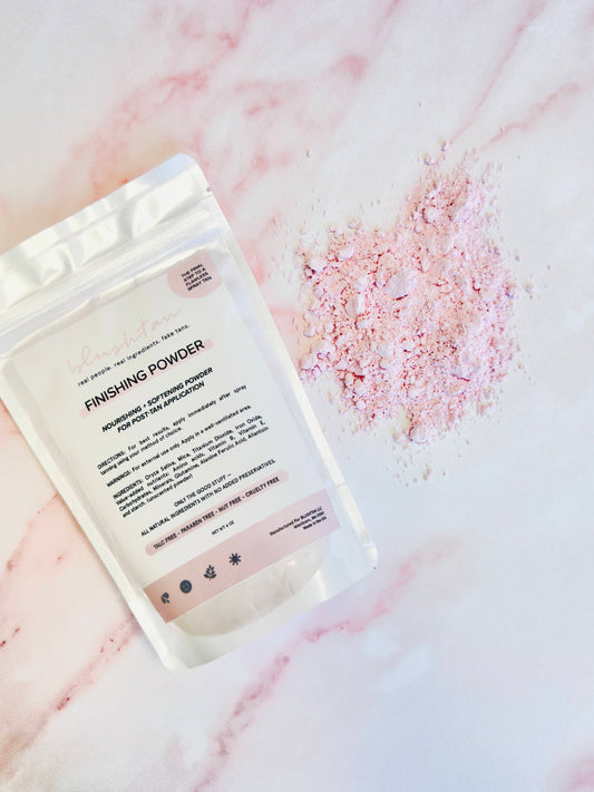 finishing powder content